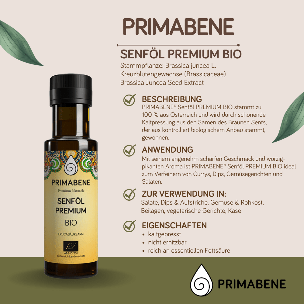 Bild von Senföl PREMIUM Bio